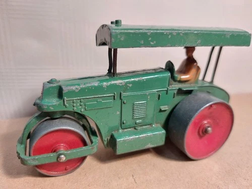 Vintage Dinky Supertoys Aveling- Barford Road Roller in Green - Unboxed