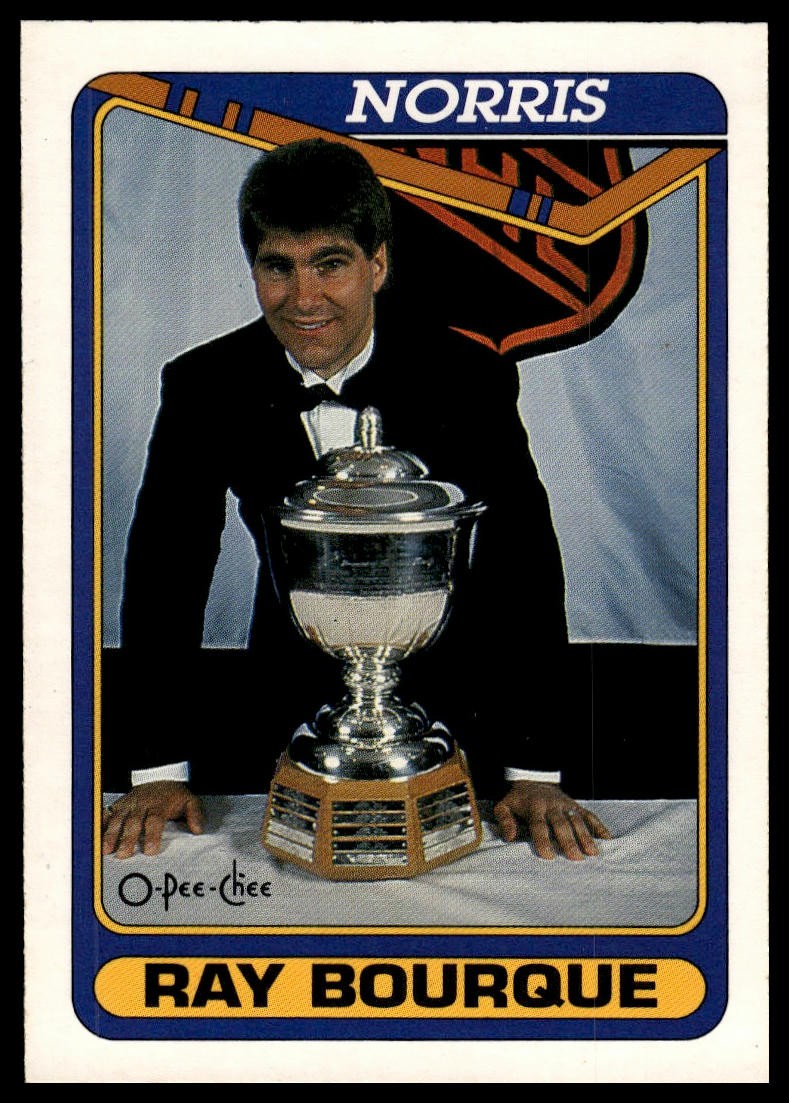 1990-91 O-Pee-Chee #475 Ray Bourque