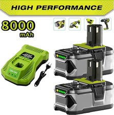 8.0Ah 18Volt For RYOBI P108 18V For One Plus High Capacity Lithium Battery P106
