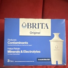 BRITA Original Water Filter Cartridges 3-Pack...