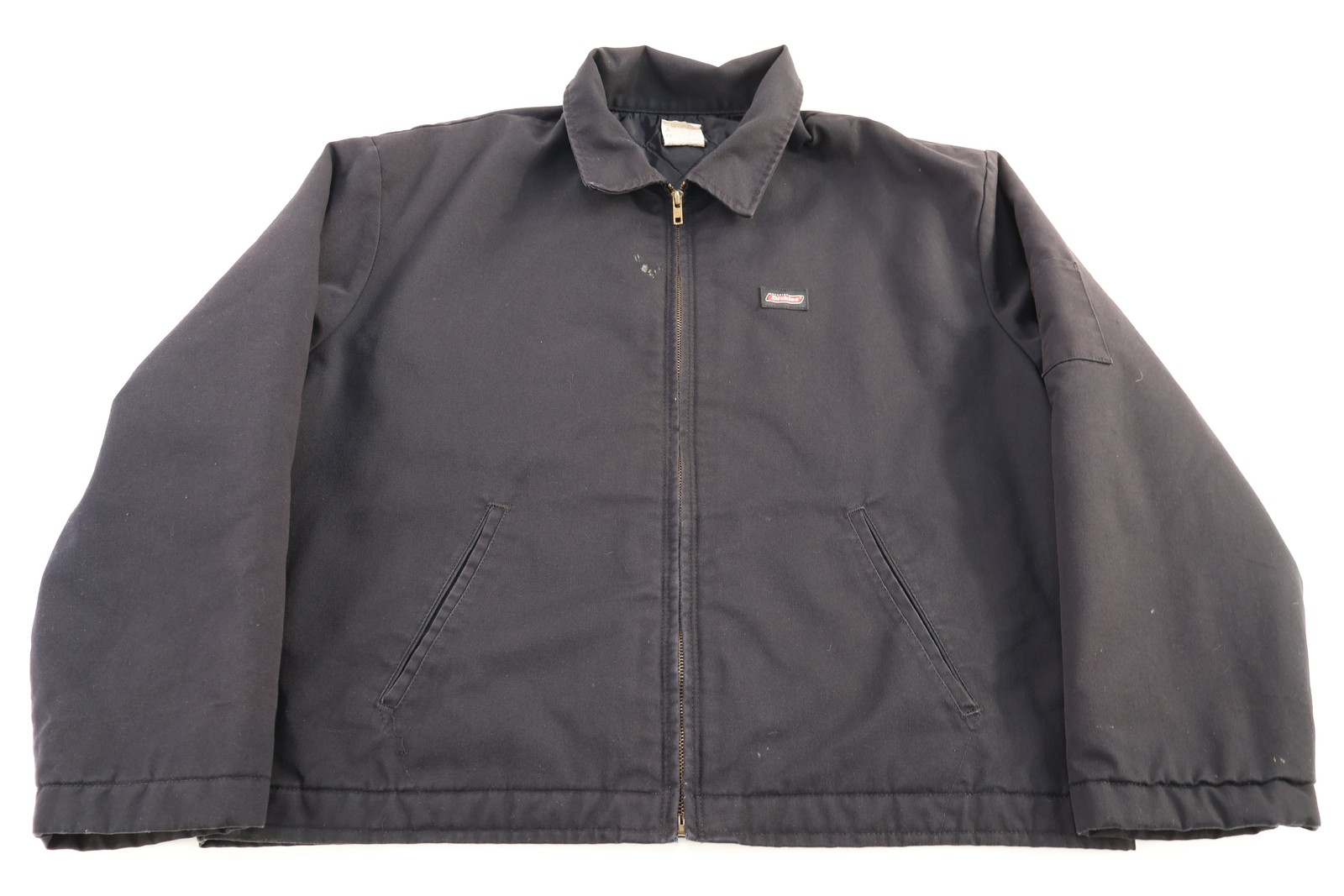Dickies Logo Patch Black Full Zip Jacket - image 1
