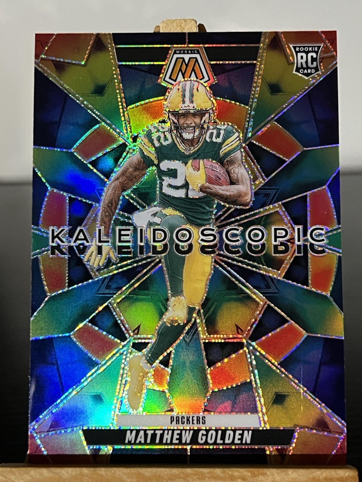 2025 Panini Mosaic Kaleidoscopic Matthew Golden RC Case Hit SSP