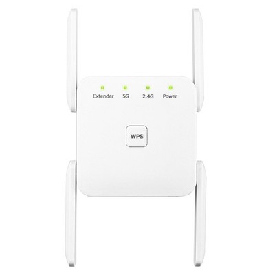 WLAN-Repeater, 1200 Mbit/S, Dualband, 2,4 GHz/5 GHz, Kabelloser WLAN-Extend8347