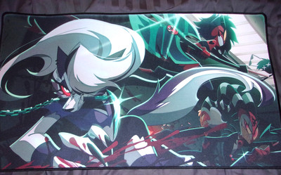Vivziepop Helluva Boss I.M.P. Brawl Playmat Loona Blitz Moxxie Millie NEW!