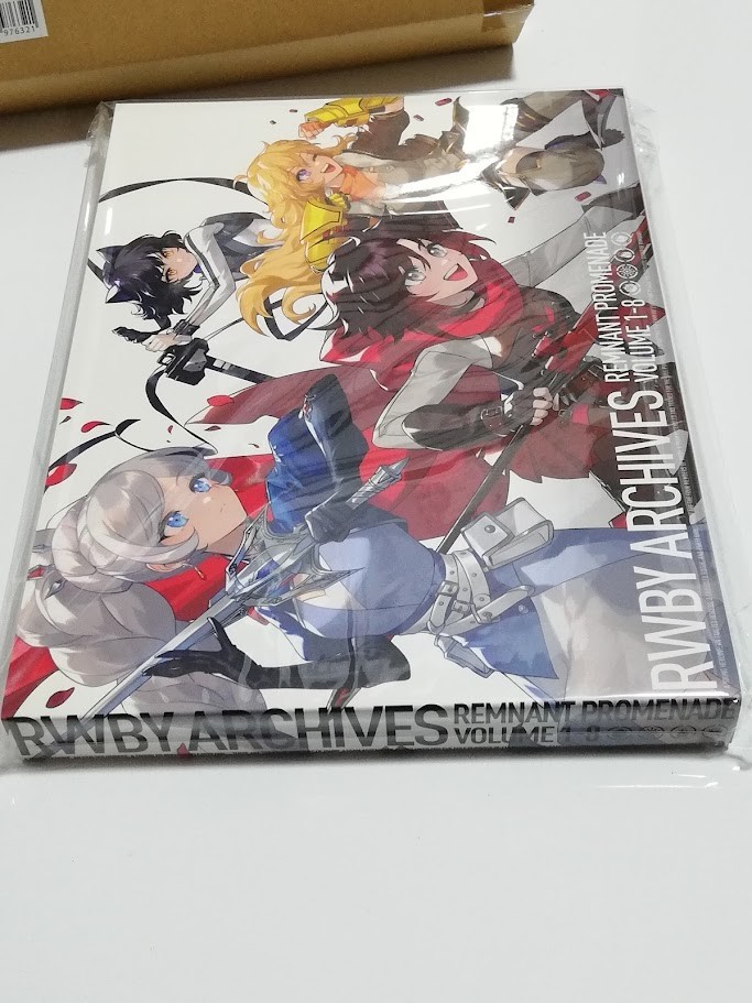 RWBY Archives Remnant Promenade Volume 1-8 Series Art Book New | eBay