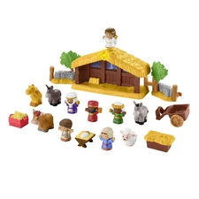 Little People Toddler Toy Nativity Set with Music Lights  18 Pieces for Chris...
