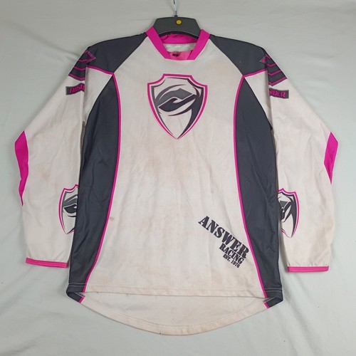 Answer WMX Jersey Woman’s Medium M Dirt Bike Motorycle Off Road Jersey ATV 