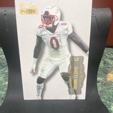 2022 Wild Card MATTE Devin Lloyd Utah Utes #MB-38 Insert Football Card