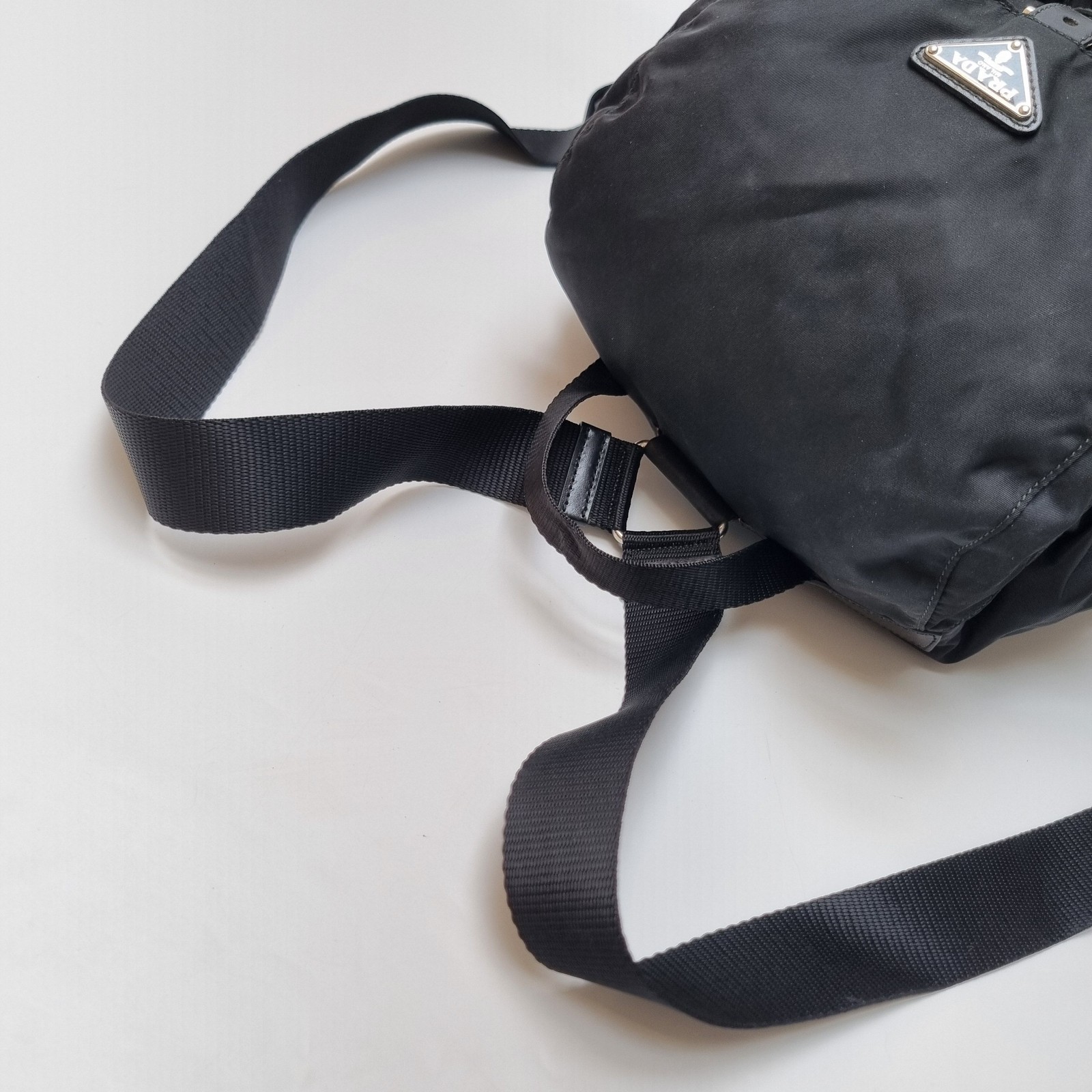 Prada Nylon Medium Backpack (New Model, Unisex, 1BZ811) 152106159 thumbnail 11