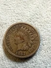 1863 Indian Head Cent VG Very Good Condition Nice Coin See Pics 7589