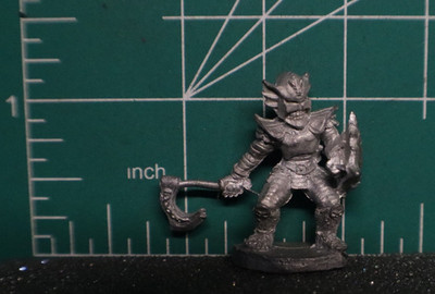 Ral Partha - UNDEAD WHITE / DEATH KNIGHT - Metal Miniature 25mm scale - OOP