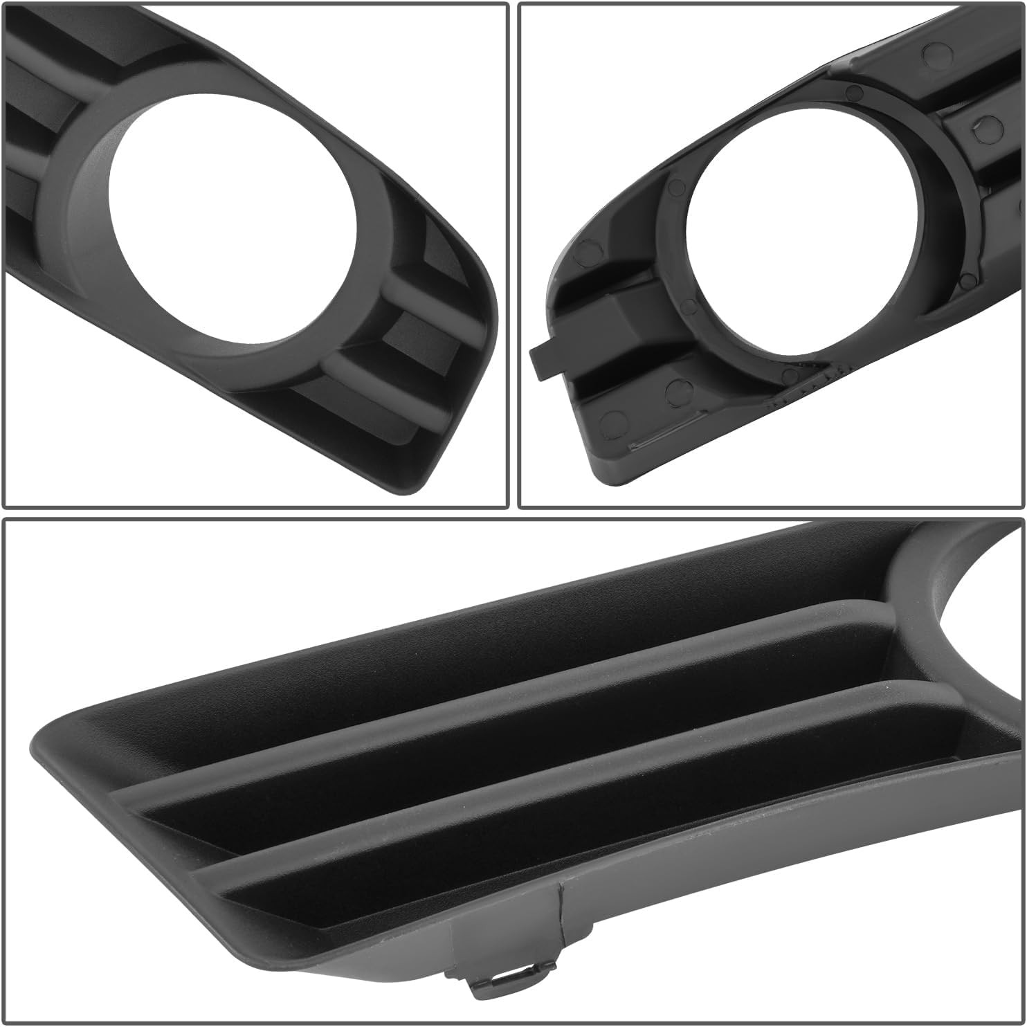 Front Right Passenger Side Fog Light Molding Insert Bezel Cover Grille Trim F...