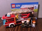 Lego City 60107 Fire Ladder Truck 2016 - 99.5% Complete w/manual