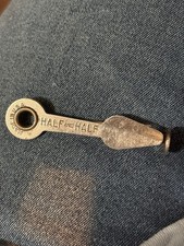 Vintage Half and Half Tobacco Tin Opener Key Tool Made in USA Tobacciana