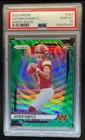 2024 Prizm Jayden Daniels Rookie RC Green Wave #347 Commanders PSA 10
