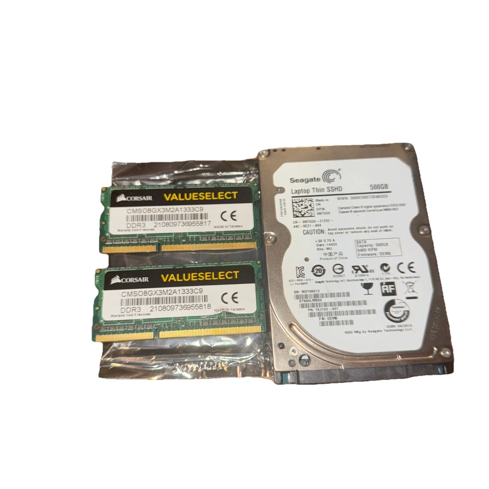 Corsair DDR3 RAM ValueSelect & Seagate Laptop Thin HDD Bundle - Image 2 of 2