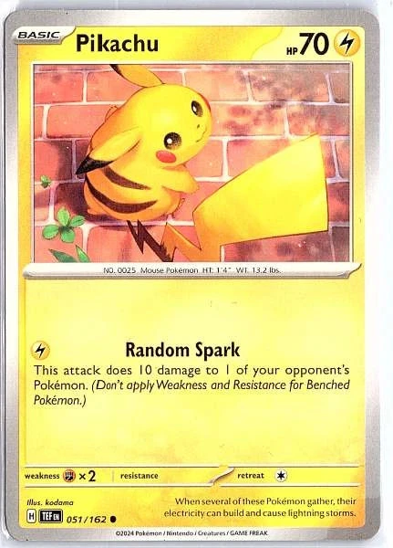 Pikachu 051/162 SV05: Temporal Forces for sale | eBay