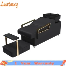 Shampoo Bowl and Chair Set for Salon Hair Washing Station for Hair Stylist  ABS