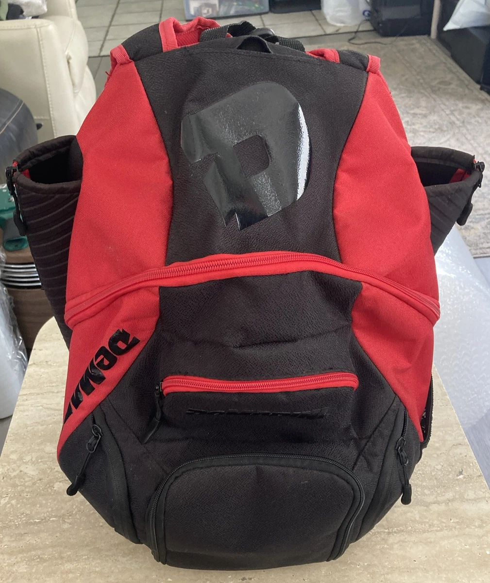 Sac à Dos DeMarini OG Bat Pack Pour Adulte, Baseball/softball, Noir/rouge, Nylon, Occasion