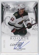 2021 Upper Deck Ultimate Collection Rookies 60/299 Connor Dewar #183 Auto 0il7