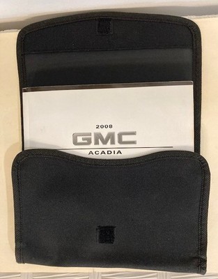 OE 2008 GMC Acadia Owners Manual OEM Owner's User Guide Book Factory Original