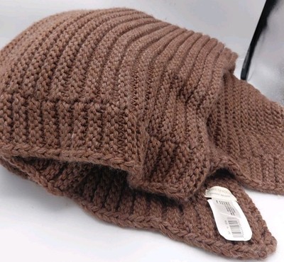 Threshold Designed Studio McGee Throw Blanket Knit 50in x 60in Brown