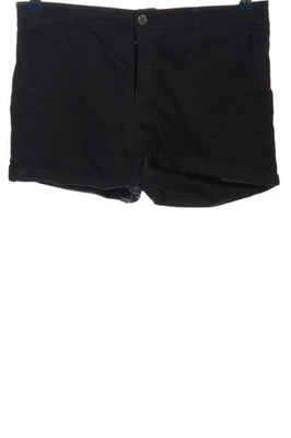 H&M Short moulant Dames Pantalon court T EU 40 noir style décontracté - Photo 1/4