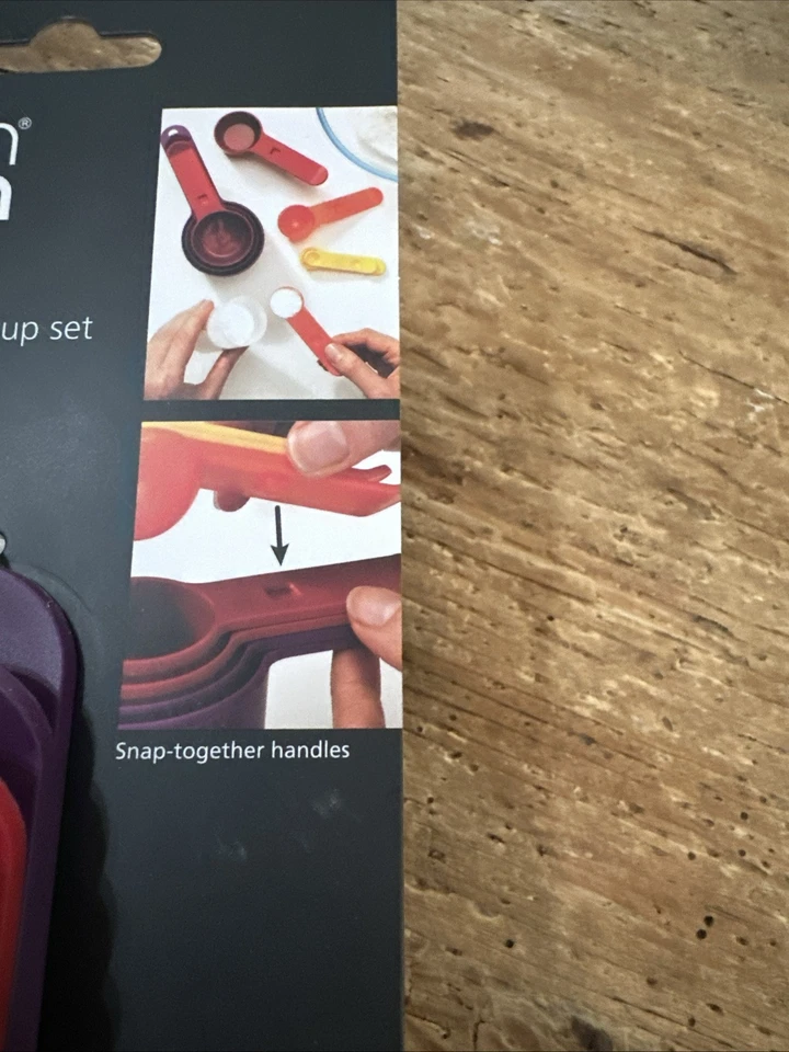 Joseph Joseph Juego de 8 tazas y cucharas medidoras medida nido Foto 4 de 4