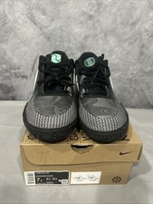 NIKE KYRIE 8 GO GS Black/Black-White-Light Menta SIZE 7Y.