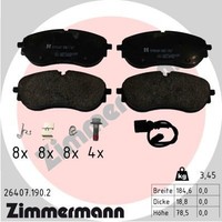 Zimmermann BremsbeläGe Bremsbelagsatz FüR Vw ID.4 E21 ID.5 E39 Ebb Skoda Enyaq