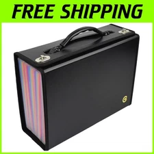 Stylish Document Storage Folder with Label Dividers