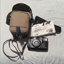 FUJIFILM DISCOVERY 290 ZOOM DATE PHOTO CAMERA W/ SHOULDER STRAP SAMSONITE CASE