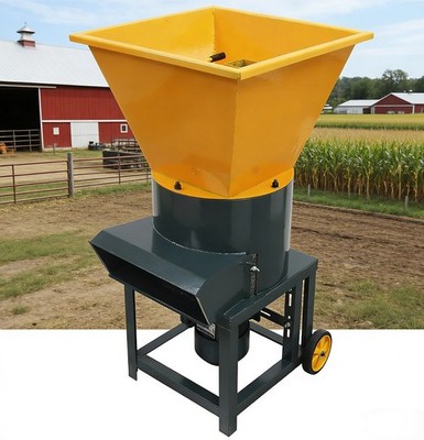 220V Multifunctional Electric Crusher for Corn Cob Straw Feed Grinder Farm Use