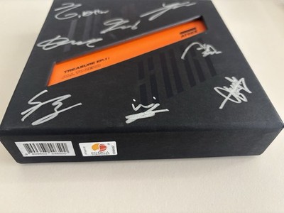ATEEZ [TREASURE EP.1 : All To Zero] Autographed Signed Album Mint