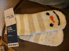 Old Navy Kids Cozy Snowman New With Tags Socks