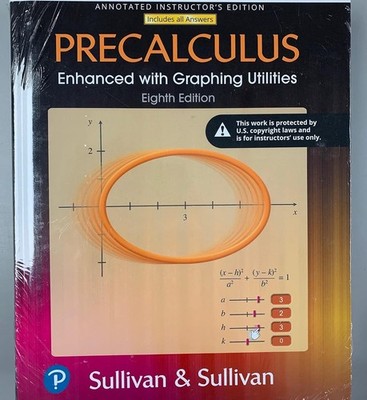 NEW OTHER Precalculus Enhanced with Graphing Utilities Instructor's eighth ed