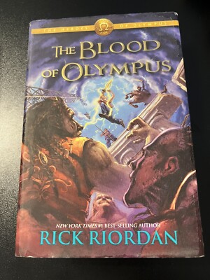The Blood of Olympus by Rick Riordan Hardover