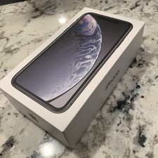 Apple iPhone XR 128 GB White Empty BOX ONLY