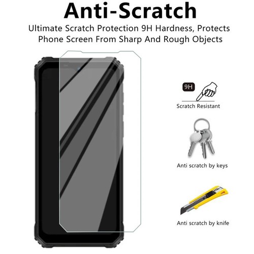 2PCS Tempered Glass Cover Screen Protector For DOOGEE Blade GT Blade GT Ultra - 第 6/9 張圖片