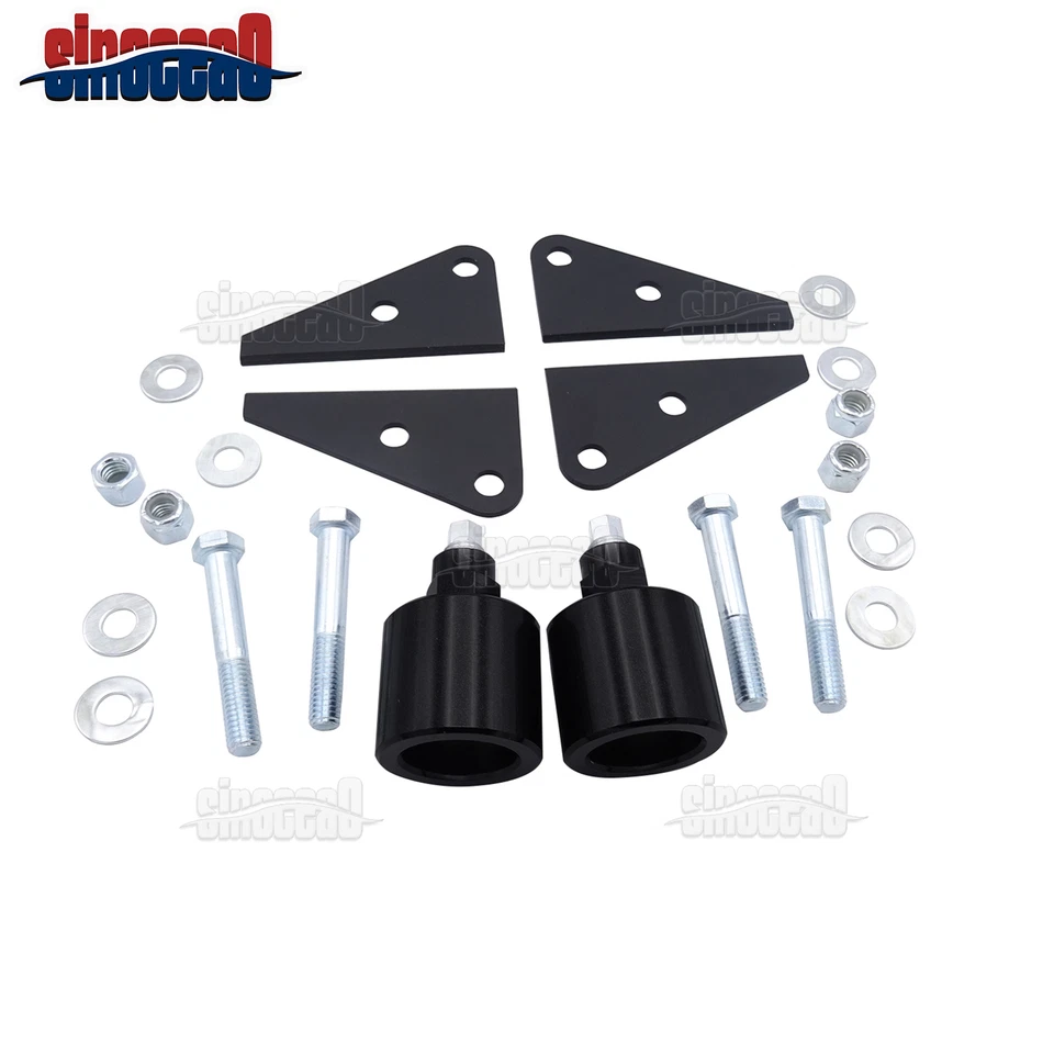 Kit de elevación completa de suspensión delantera trasera de 2" para Polaris Ranger 500 700 Crew 4x4 02-08 Foto 3 de 4