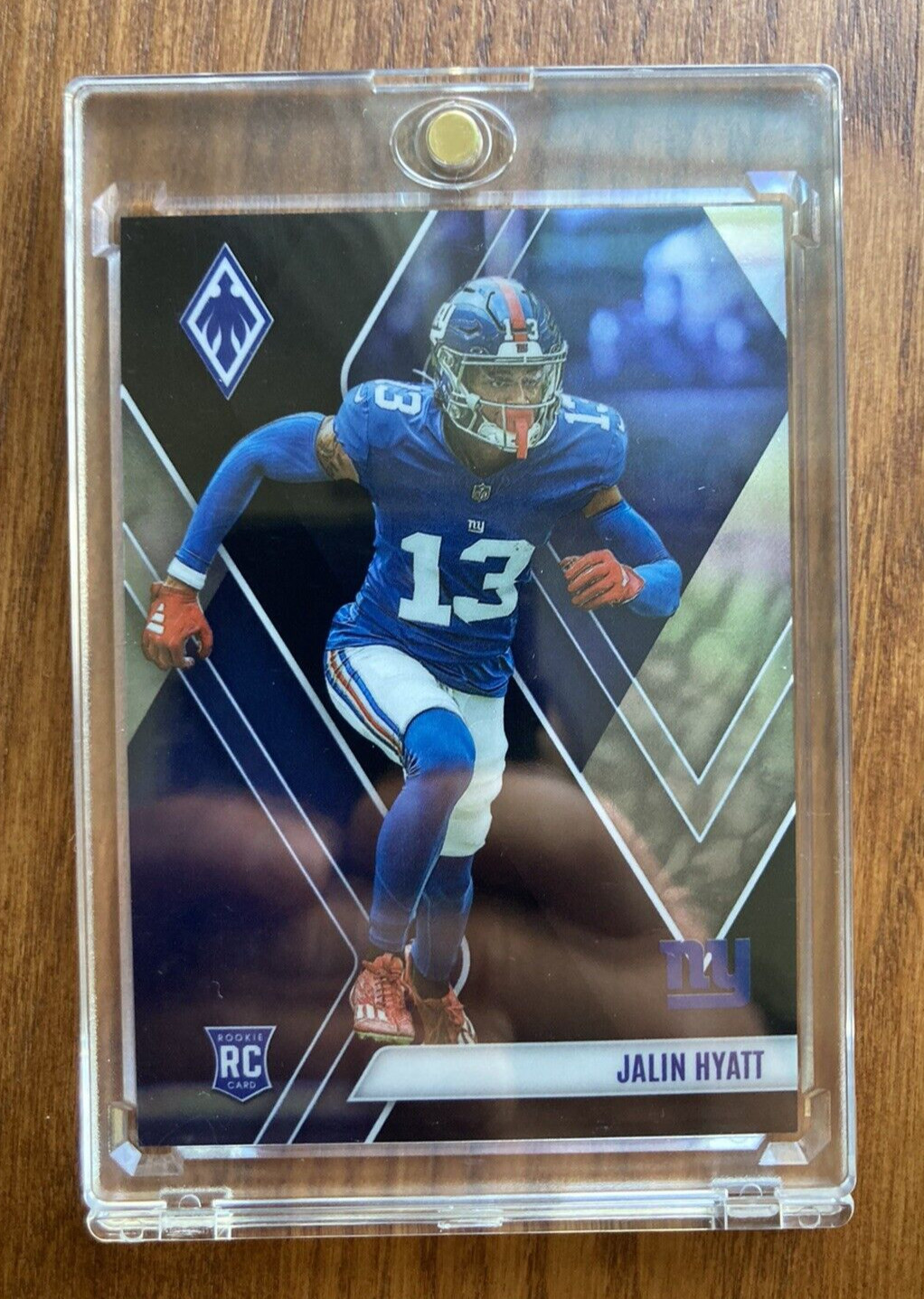 JALIN HYATT - RoOkiE /10 - 2023 Phoenix #136 - BLACK /10 - NY Giants -