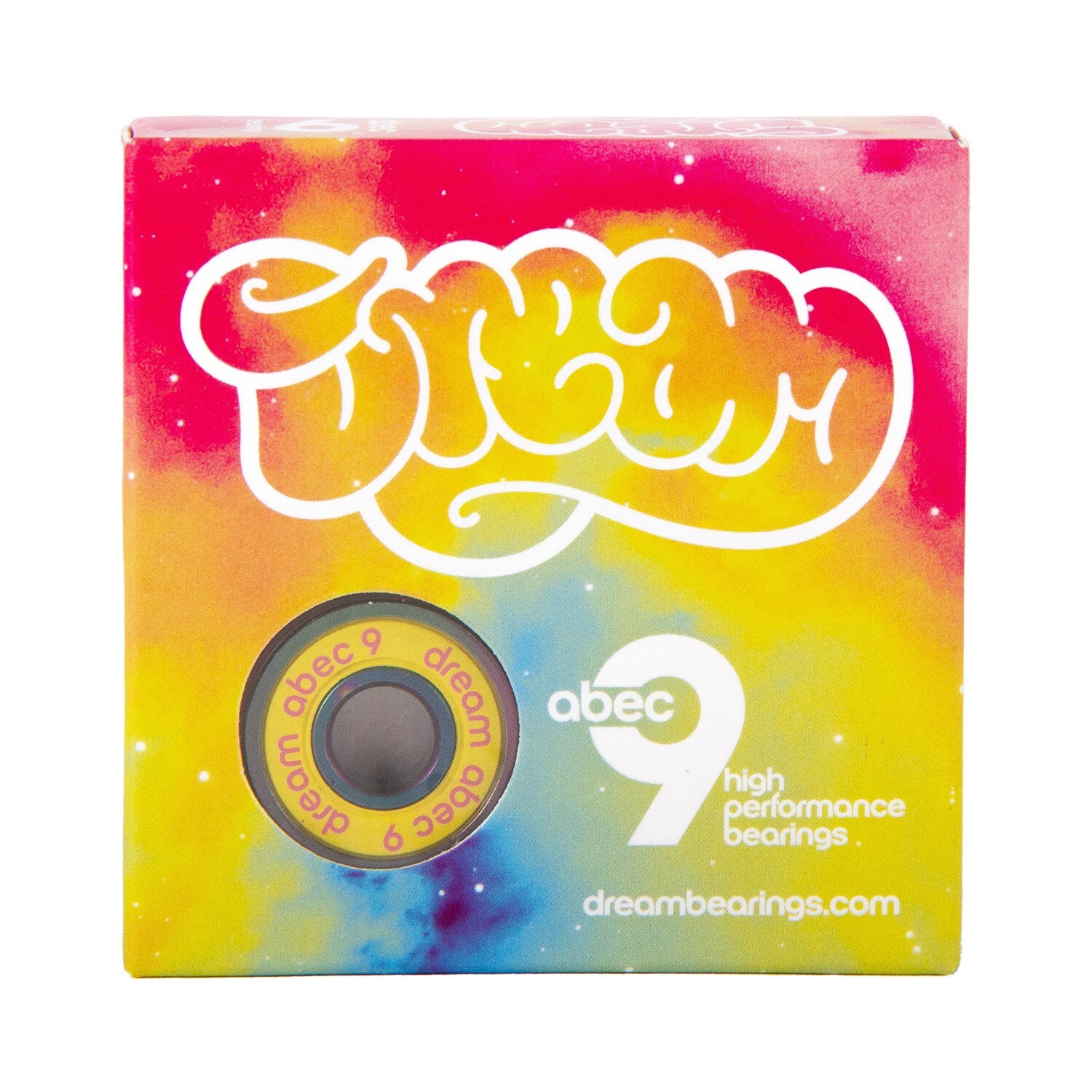 Dream ABEC 9 Skate Bearings (16 Pack) – Oil Slick Rings, Smooth & Durable