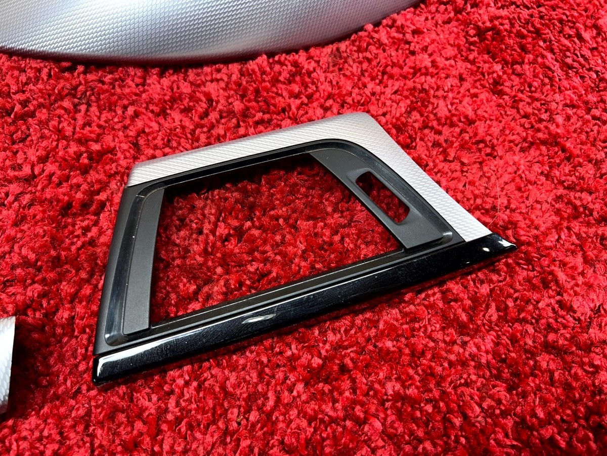 冷凍H60 ADM60 F30 BMW F30 F32 F36 HEXAGON ALUMINUM SILVER TRIM MOLDING DASH DOOR SET