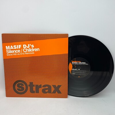 Masif DJs  Silence/Children Vinyl 12'' Single Australian 2006 Press VG/VG+ Trance