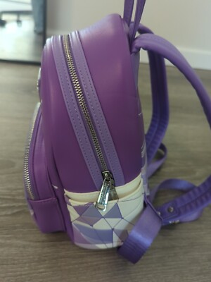 Disney Parks Loungefly Mini Backpack - Magic Kingdom Purple  display picture 2
