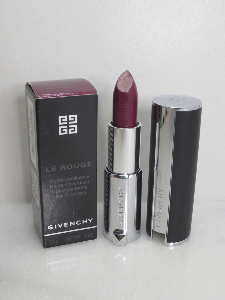 GIVENCHY LE ROUGE LIPSTICK 218 VIOLET AUDACIEUX 0.12 OZ BOXED | eBay