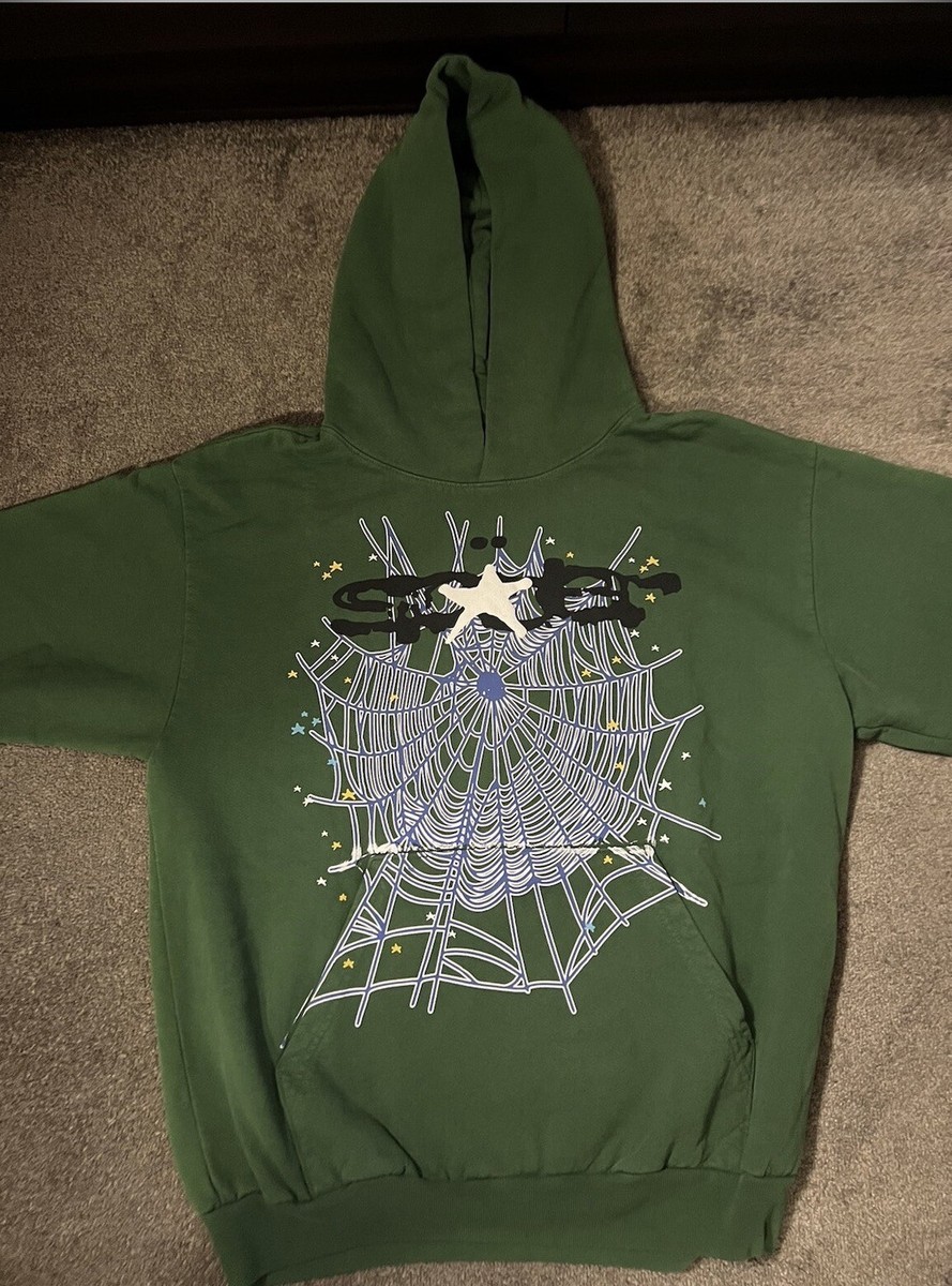 Green Young Thug Sp5der Spider Worldwide Hoodie | eBay Green Young Thug Sp5der Spider Worldwide Hoodie | eBay