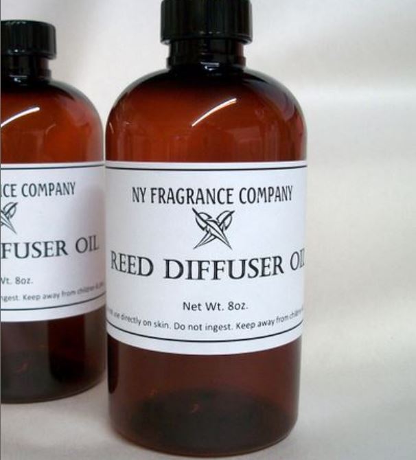 Reed Diffuser Oil Refill - 8 oz - POINSETTIA FLOWERS