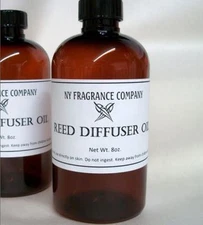Reed Diffuser Oil Refill - DENIM JEANS FRAGRANCE - 8 oz ( Clean Cotton type )