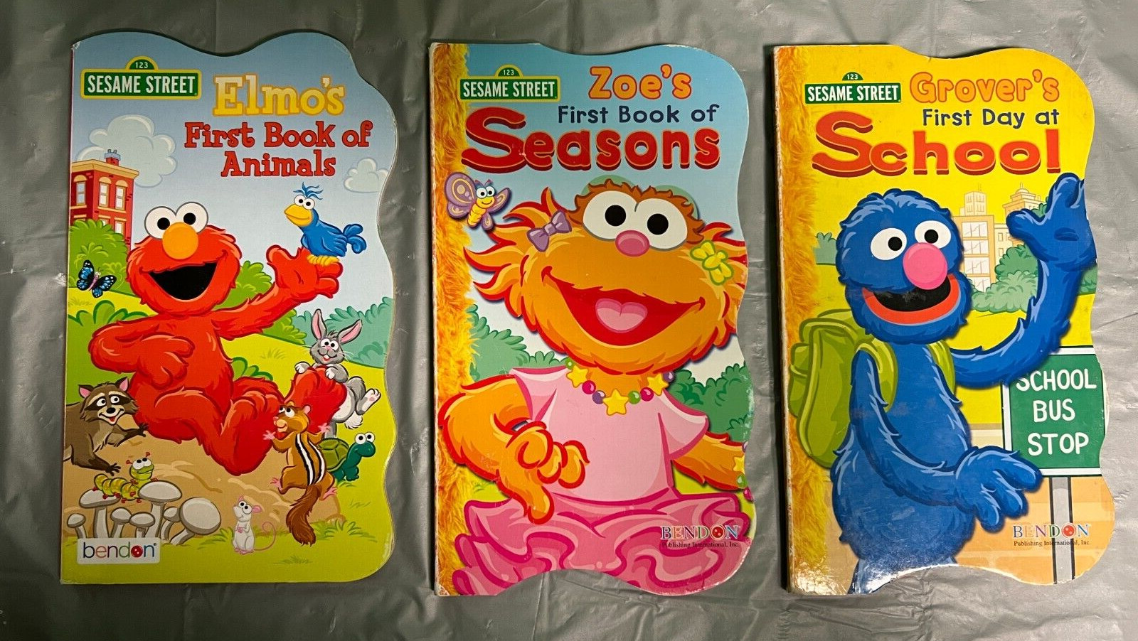 Giant Pez Sesame Street BIG BIRD, see & say, sippy cup, board books, cars +